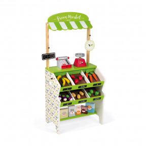 Cuisine en bois jouet pour enfant - Jeu d'imitation dinette J06609 - Janod