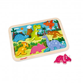 Puzzle tenons en bois Les animaux marins - Partenariat WWF® Janod : King  Jouet, Puzzle bébé / enfant Janod - Puzzles