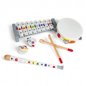  Janod Pure Musical Table - Wooden Musical Instrument Set – Ages  1+ - J05164 : Toys & Games