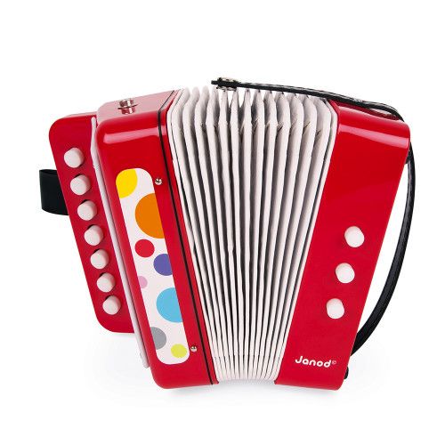 Accordéon enfant - Accordéon jouet musical confetti - Janod