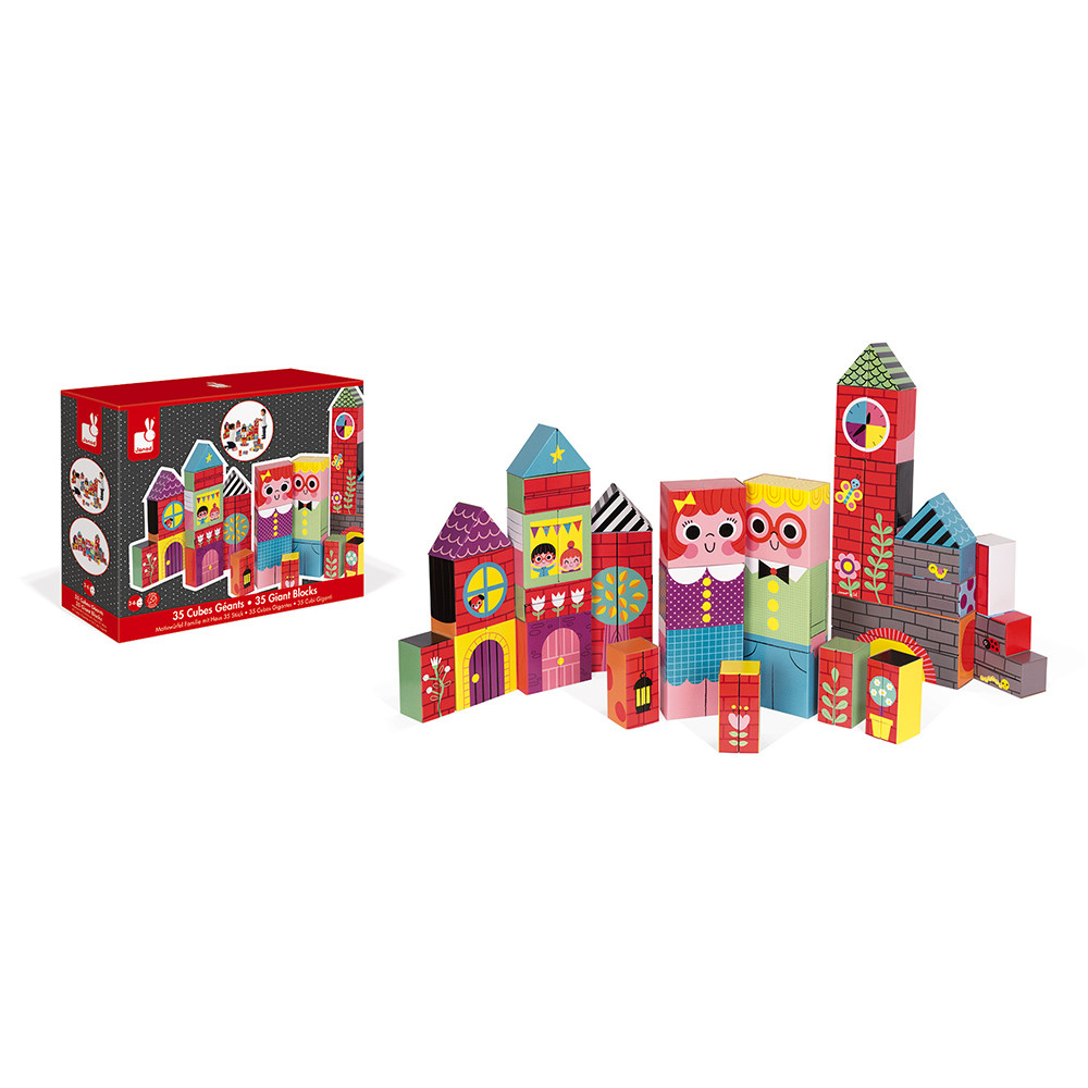 giant soft building blocks