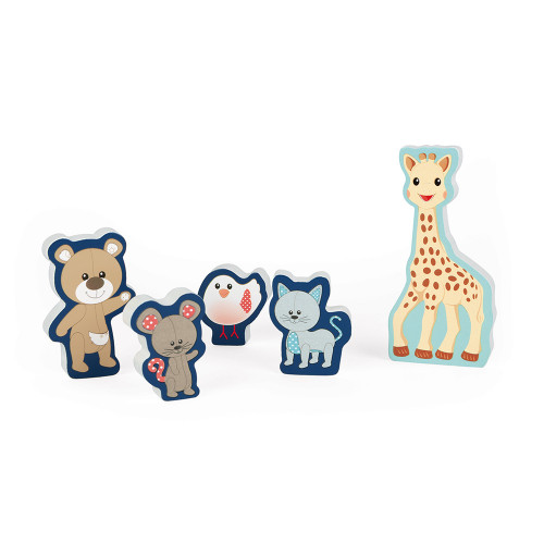 Janod Sophie la Girafe Wooden Chunky Puzzle by