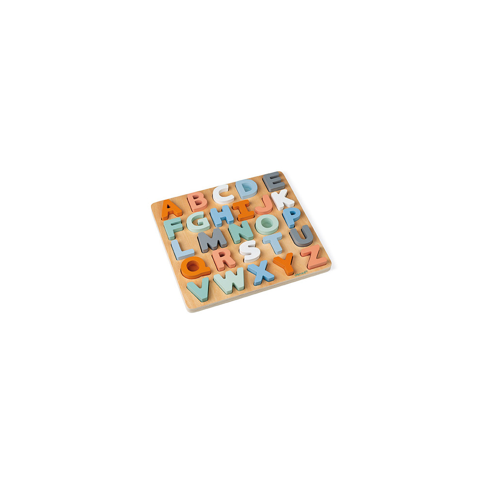 Janod Alphabet Wooden Baby Puzzle + Reviews