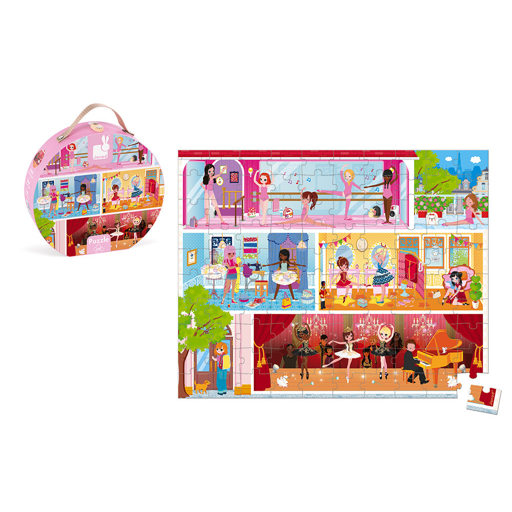 Hat Boxed Danse Academy Puzzle 100 pieces