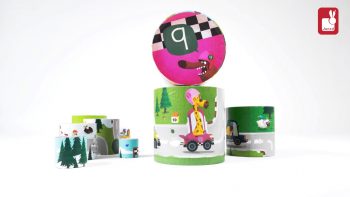 Janod – Pyramide Ronde « Racing » – Jouet d’éveil [EN]