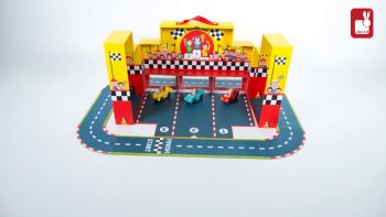 Janod – Mallette Story Grand Prix – Univers carton [EN]