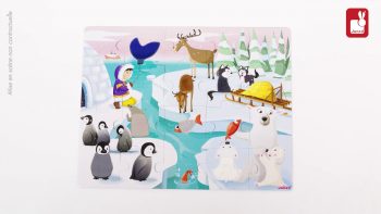 Janod – Puzzle Tactile « La vie sur la Banquise » [EN]