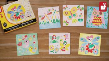 Atelier Janod – Art Créatif- Cartes Aquarelle Féérie Pastelle [EN]