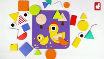 Janod – « J’apprends les Formes » – Jouet d’éveil [EN]