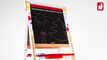 Janod – « Tableau reglable Splash » [EN]