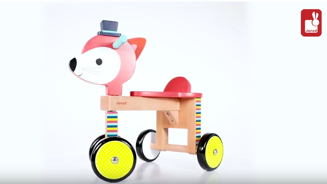 Baby Forest Fox Ride On Janod