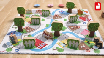 Racing Board Game Chat Perche